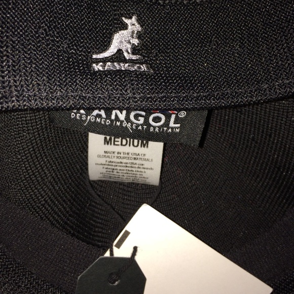 SOLD - KANGOL 507 Ventair Medium Black Hat (BNWT) - Picture 2 of 4